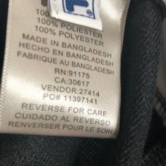 Fila Sport, Black/White Sweat Jacket Medium - Picture 8 of 14